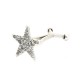 Star Shaped Scarf and Shawl Clips 6 pcs