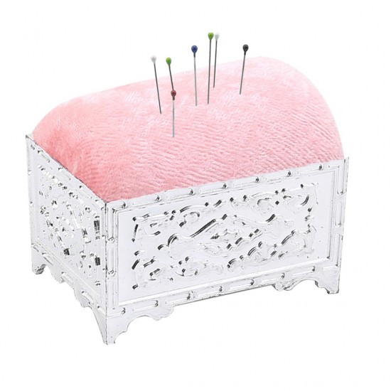 Crate Pincushion Powder Pink