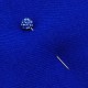 Crystal Stone Blue Scarf Needle 144 Pieces Wholesale